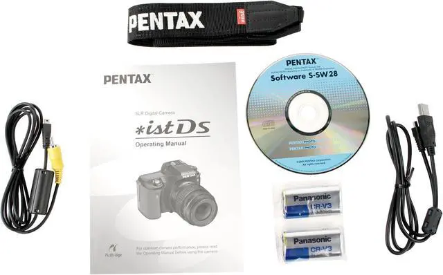 Alt view image 8 of 9 - PENTAX *ist DS Black 6.1 MP Digital SLR Camera - Body Only