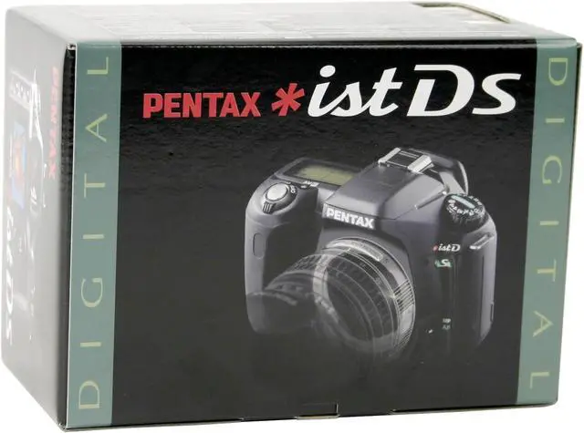 Alt view image 9 of 9 - PENTAX *ist DS Black 6.1 MP Digital SLR Camera - Body Only