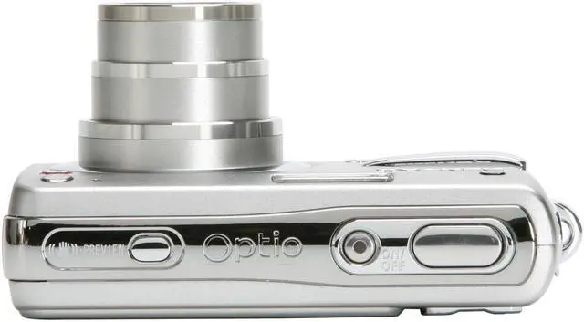 Alt view image 9 of 11 - PENTAX Optio A20 Silver 10.0 MP 3X Optical Zoom Digital Camera