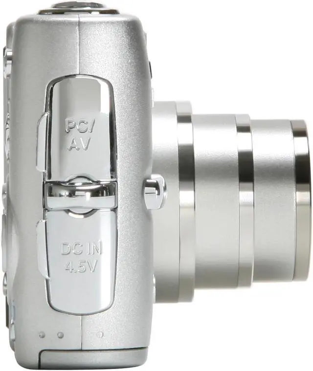 Alt view image 6 of 11 - PENTAX Optio A20 Silver 10.0 MP 3X Optical Zoom Digital Camera