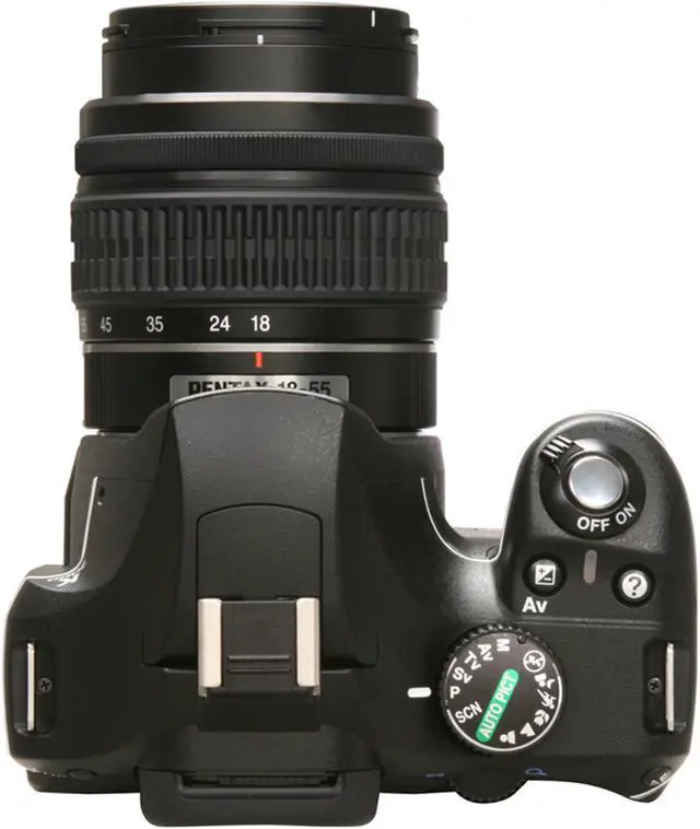 Alt view image 10 of 13 - PENTAX K2000 Black 10.2 MP Digital SLR Camera w/smc PENTAX-DA L 18-55mm f/3.5-5.6 AL Lens & AF200FG Flash