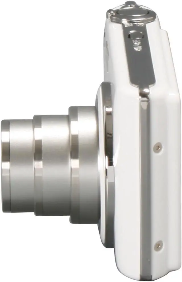 Alt view image 2 of 11 - PENTAX Optio P70 White 12 MP 4X Optical Zoom 27.5mm Wide Angle Digital Camera