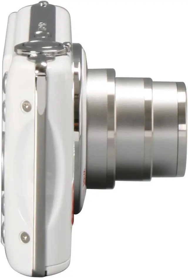 Alt view image 6 of 11 - PENTAX Optio P70 White 12 MP 4X Optical Zoom 27.5mm Wide Angle Digital Camera