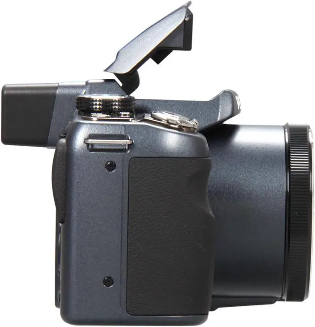 Alt view image 3 of 8 - PENTAX X90 Black 12.1 MP 26X Optical Zoom 26mm Wide Angle Digital Bridge Camera