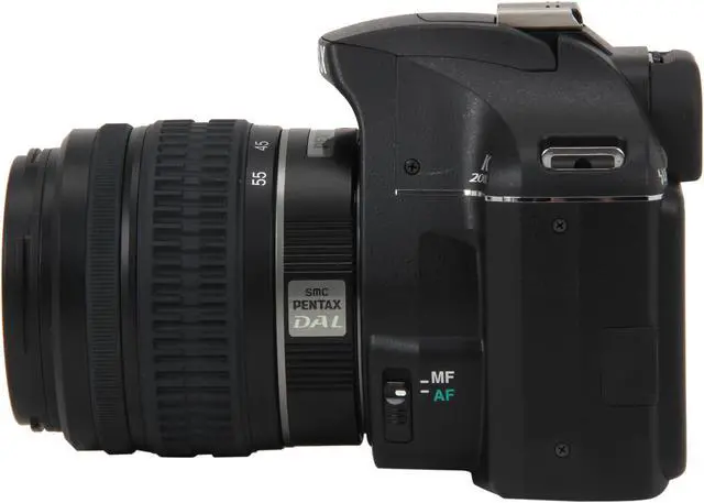 Alt view image 3 of 10 - PENTAX K2000 Black 10.2 MP Digital SLR Camera w/smc PENTAX-DA L 18-55mm f/3.5-5.6 AL Lens