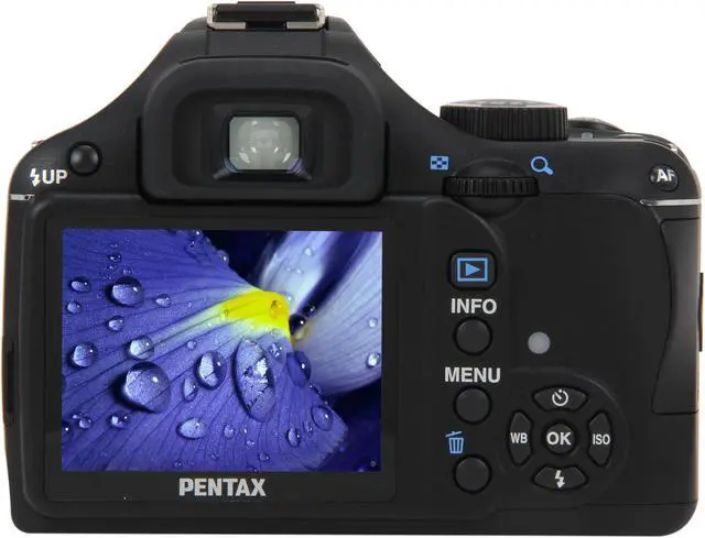 Alt view image 4 of 10 - PENTAX K2000 Black 10.2 MP Digital SLR Camera w/smc PENTAX-DA L 18-55mm f/3.5-5.6 AL Lens