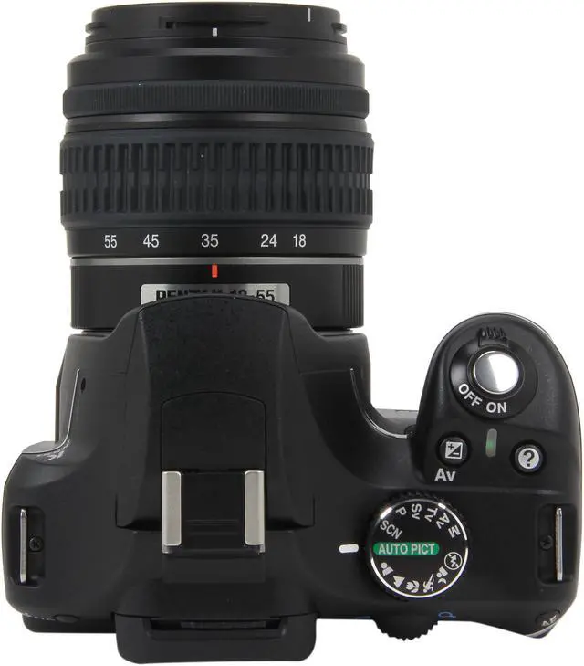 Alt view image 7 of 10 - PENTAX K2000 Black 10.2 MP Digital SLR Camera w/smc PENTAX-DA L 18-55mm f/3.5-5.6 AL Lens