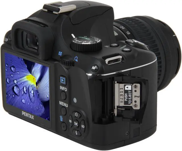 Alt view image 8 of 10 - PENTAX K2000 Black 10.2 MP Digital SLR Camera w/smc PENTAX-DA L 18-55mm f/3.5-5.6 AL Lens