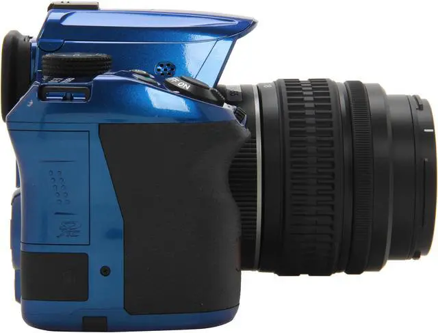 Alt view image 5 of 9 - PENTAX K-30 Lens Kit (15758) Blue 16.3 MP Digital SLR with 18-55mm Lens