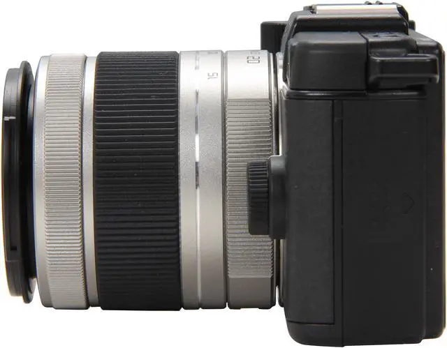 Alt view image 3 of 9 - PENTAX Q (15100) Black 12.4 MP 3.0" 460K LCD Digital Camera with 02 Standard Zoom Lens