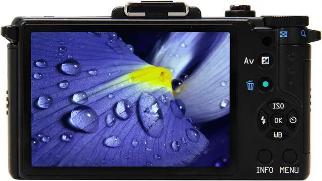 Alt view image 4 of 9 - PENTAX Q (15100) Black 12.4 MP 3.0" 460K LCD Digital Camera with 02 Standard Zoom Lens