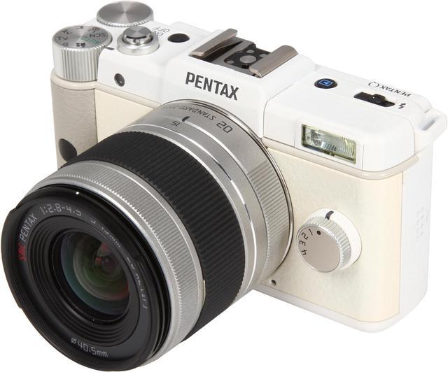 PENTAX Q 15170 White Digital Camera with 02 Standard Zoom Lens