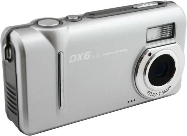Main image of DXG DXG409 Silver 4.0 MP Digital Camera