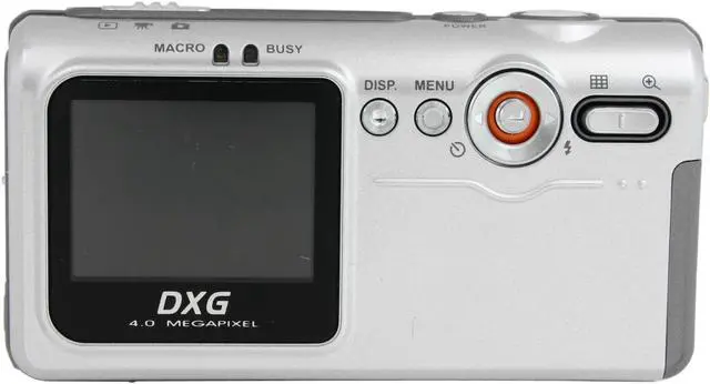 Alt view image 5 of 11 - DXG DXG409 Silver 4.0 MP Digital Camera