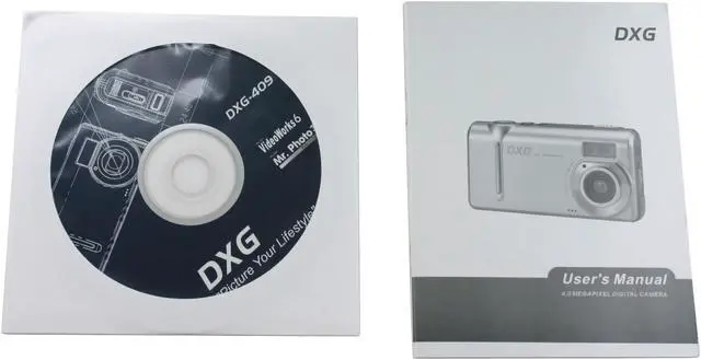 Alt view image 10 of 11 - DXG DXG409 Silver 4.0 MP Digital Camera