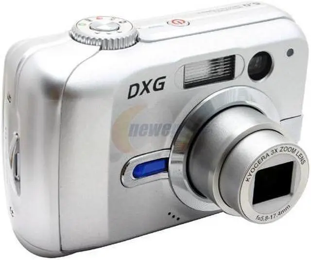 Main image of DXG DXG503 Silver 5.1 MP 3X Optical Zoom Digital Camera