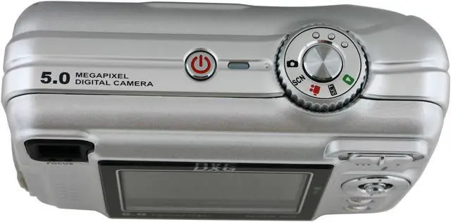 Alt view image 5 of 10 - DXG DXG503 Silver 5.1 MP 3X Optical Zoom Digital Camera