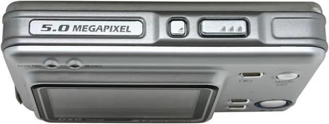 Alt view image 5 of 10 - DXG DXG552 Silver 5.1 MP Digital Camera