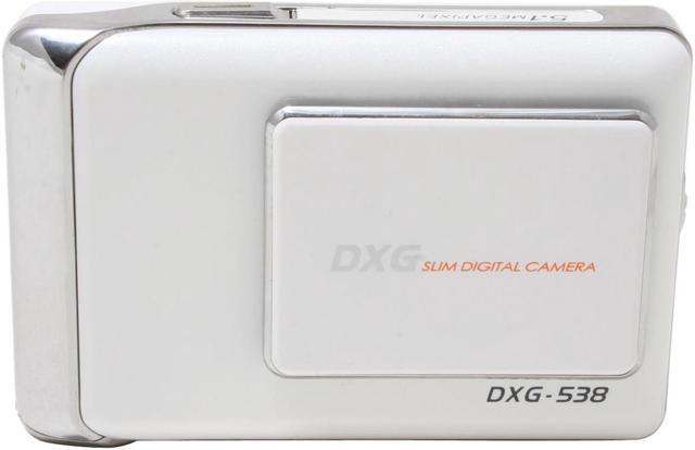 Alt view image 2 of 10 - DXG DXG-538 White 5.1 MP Digital Camera