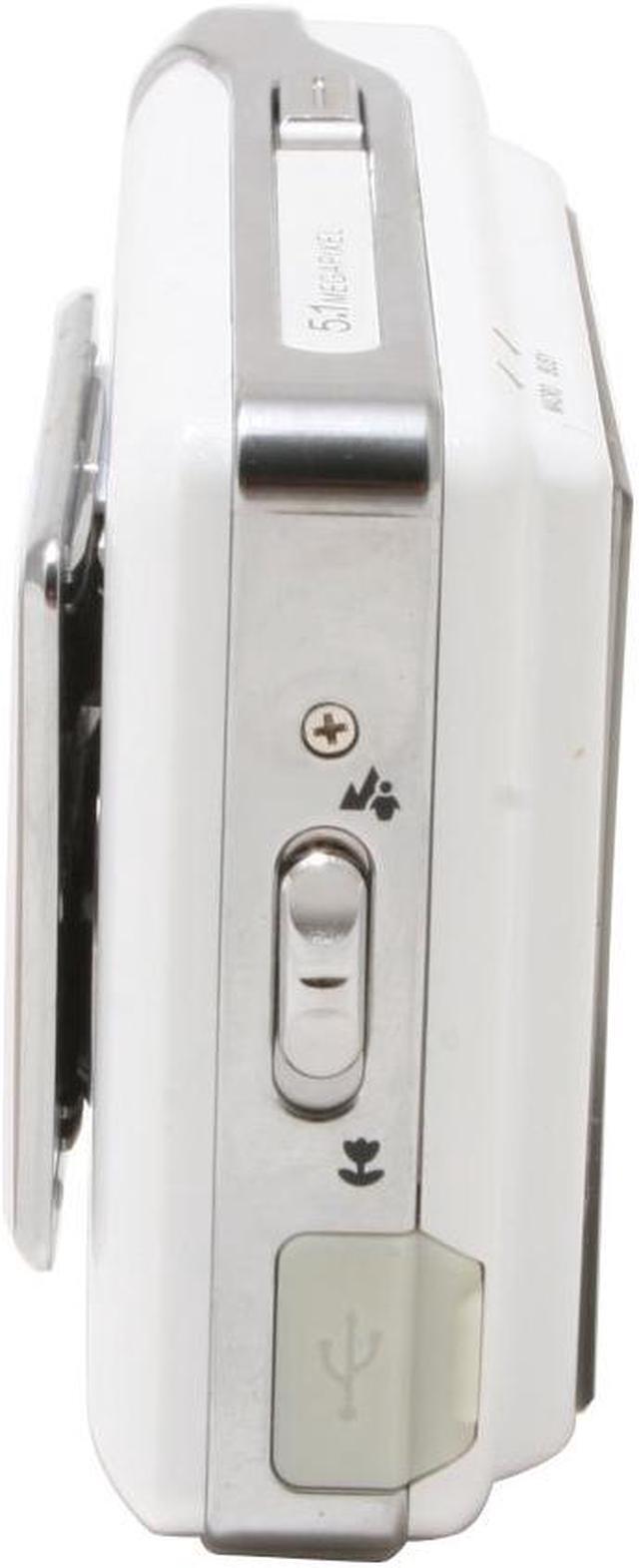 Alt view image 4 of 10 - DXG DXG-538 White 5.1 MP Digital Camera