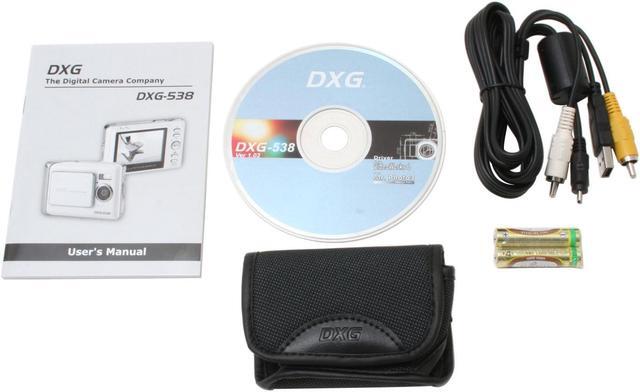 Alt view image 9 of 10 - DXG DXG-538 White 5.1 MP Digital Camera