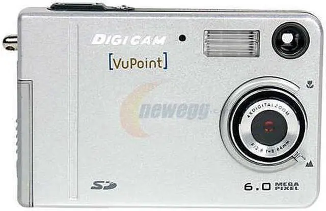 Alt view image 4 of 10 - VuPoint DC-C310-VP Silver 3.2MP Digital Camera