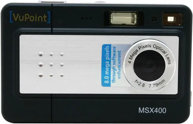 Alt view image 2 of 9 - VuPoint DC-MSX400-VP 2-Tone 4.23MP Digital Camera