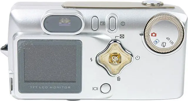 Alt view image 4 of 9 - Vivitar ViviCam 3705B Silver 3.3MP Digital Camera