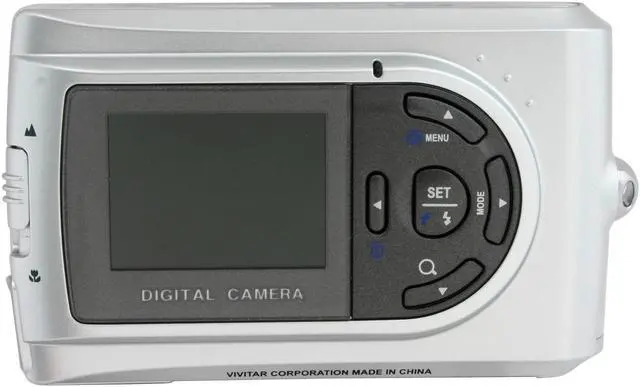 Alt view image 4 of 9 - Vivitar 3780s Silver 3 MP Digital Camera