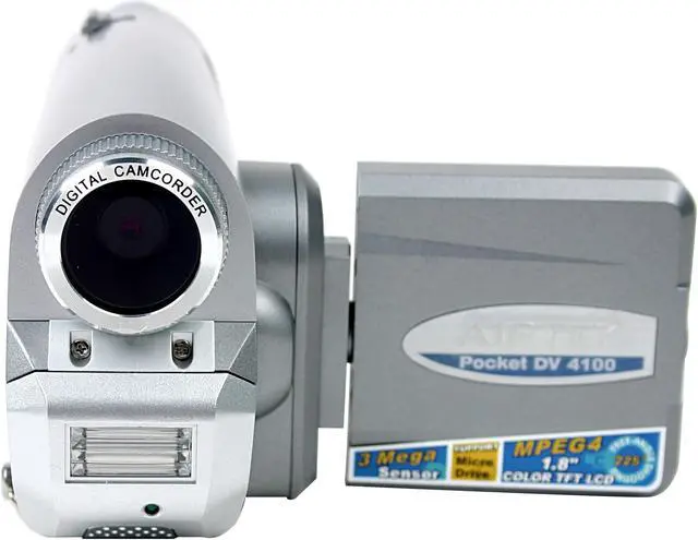 Alt view image 3 of 8 - AIPTEK DV4100 3MP CMOS 1.8" LCD HDD/Flash Memory Camcorder