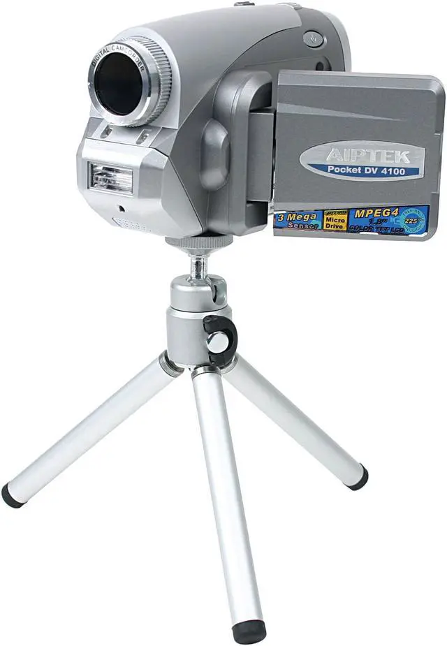 Alt view image 6 of 8 - AIPTEK DV4100 3MP CMOS 1.8" LCD HDD/Flash Memory Camcorder