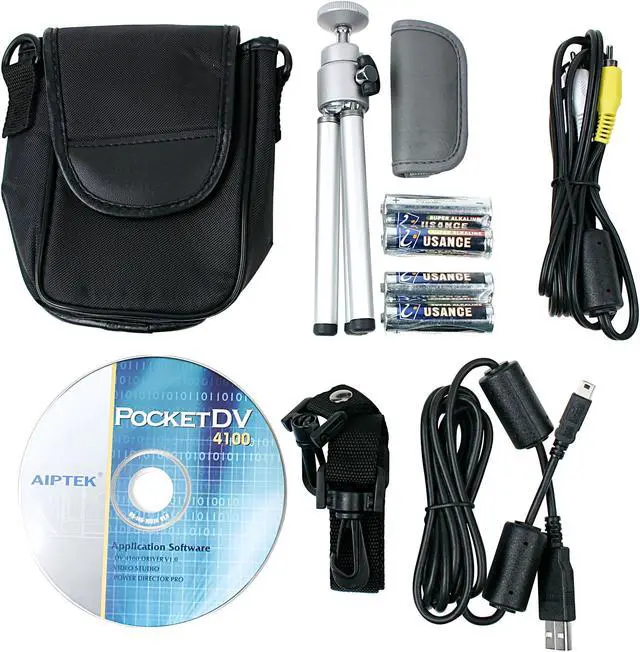 Alt view image 7 of 8 - AIPTEK DV4100 3MP CMOS 1.8" LCD HDD/Flash Memory Camcorder