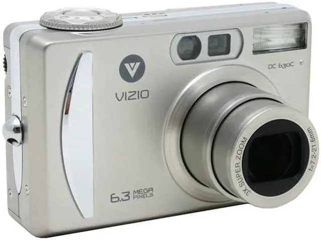 Main image of VIZIO DC630C Silver 6.3 MP 3X Optical Zoom Digital Camera