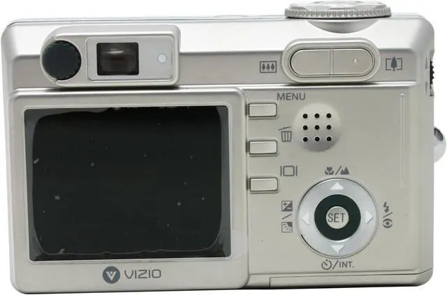 Alt view image 7 of 9 - VIZIO DC630C Silver 6.3 MP 3X Optical Zoom Digital Camera