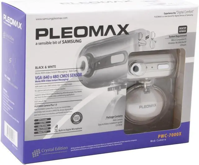 Alt view image 5 of 5 - SAMSUNG PLEOMAX PWC-7000X WebCam