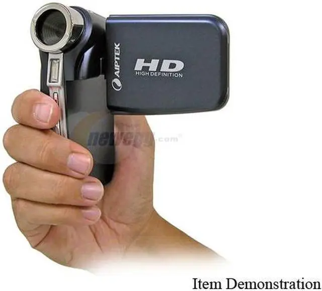 Alt view image 4 of 4 - AIPTEK A-HD Blue 5.0 MP CMOS 2.4" 270° Rotation LCD 2x Digital HD Camcorder