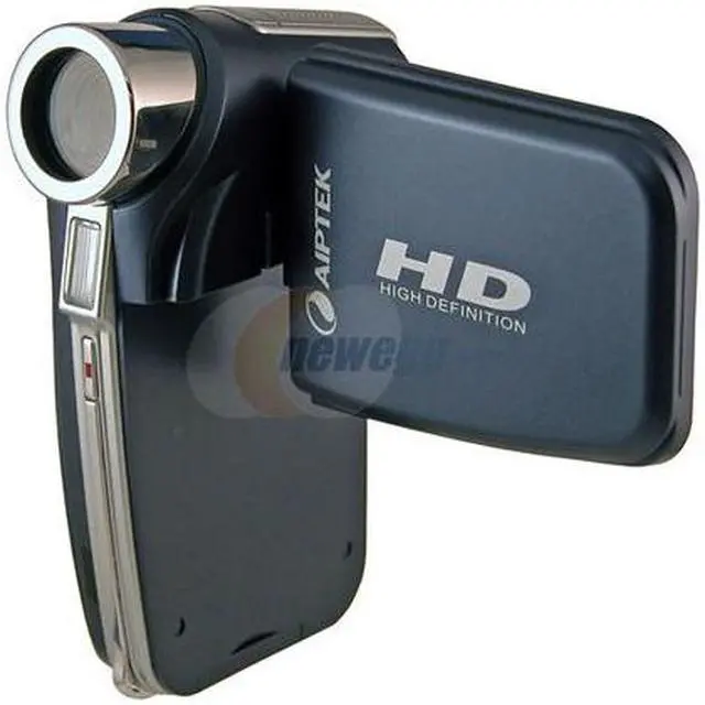 Alt view image 2 of 4 - AIPTEK A-HD Blue 5.0 MP CMOS 2.4" 270° Rotation LCD 2x Digital HD Camcorder
