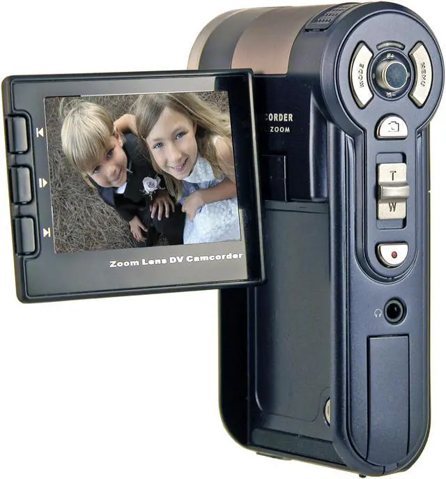 Alt view image 2 of 3 - AIPTEK GO-HD+ Blue 5.0 MP CMOS 2.4" LCD 3x Optical HD Pocket Camcorder
