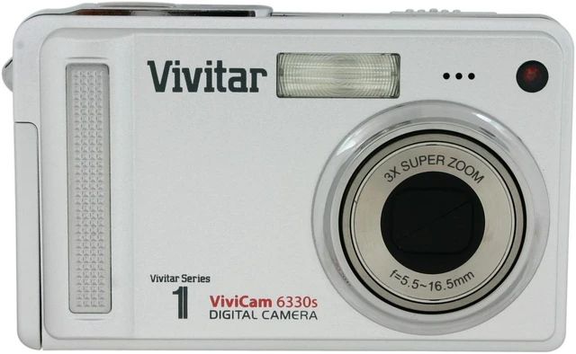 Vivitar 6330s Silver 6.0 MP Digital Camera - Newegg.com