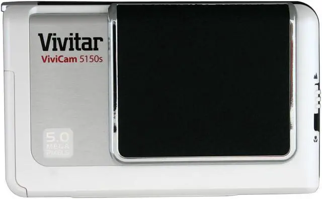 Main image of Vivitar 5150s Silver 5.0 MP Digital Camera & PC-Cam