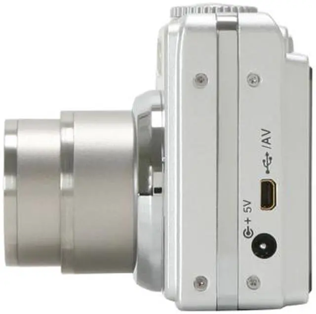 Alt view image 2 of 11 - Vivitar ViviCam T25 Silver 12 MP 3X Optical Zoom Digital Camera