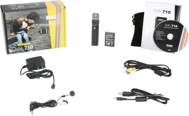 Alt view image 11 of 11 - Vivitar DVR 710 7.0 MP CMOS 3.0" LCD Multi-Function Digital Camcorder