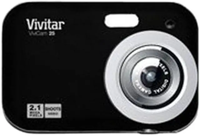 Vivitar ViviCam 25 Black 2.1 MP Digital Camera - Newegg.com