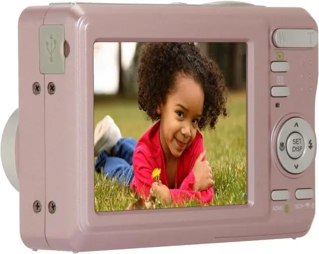 Alt view image 3 of 11 - Polaroid i836 Pink 8.0 MP 3X Optical Zoom Digital Camera
