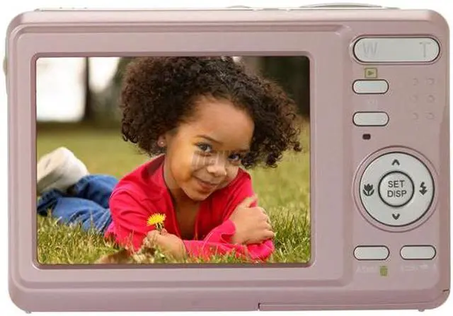 Alt view image 4 of 11 - Polaroid i836 Pink 8.0 MP 3X Optical Zoom Digital Camera