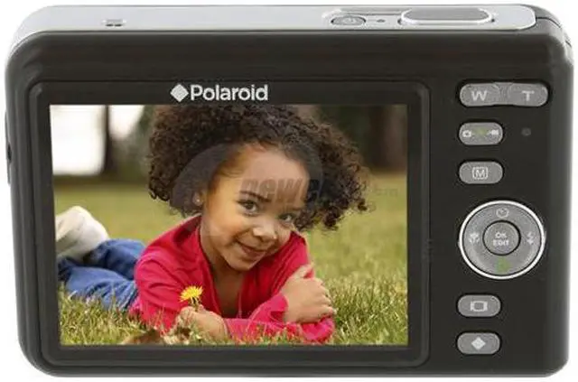 Alt view image 4 of 12 - Polaroid CIA 1035F Black 10.0 MP 3X Optical Zoom Digital Camera