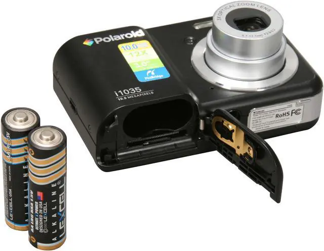 Alt view image 10 of 12 - Polaroid CIA 1035F Black 10.0 MP 3X Optical Zoom Digital Camera