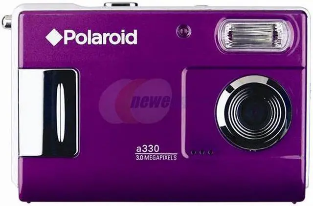 Alt view image 2 of 6 - Polaroid a330 Plum 3.0 MP Digital Camera
