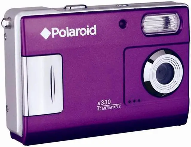 Alt view image 3 of 6 - Polaroid a330 Plum 3.0 MP Digital Camera