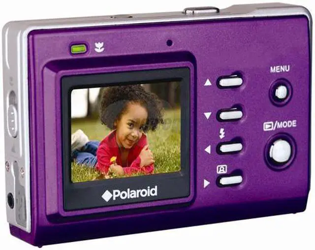 Alt view image 6 of 6 - Polaroid a330 Plum 3.0 MP Digital Camera